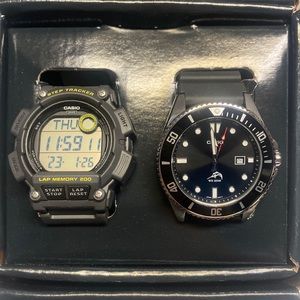 Casio Work & Play Mens Watch Duo